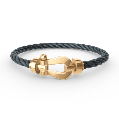 [Star Jewelry]FORCE LARGE HORSESHOE NO DIAMOND BRACELET GOLD