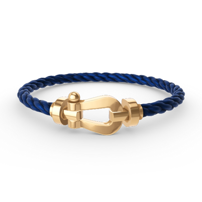 [Star Jewelry]FORCE LARGE HORSESHOE NO DIAMOND BRACELET GOLD