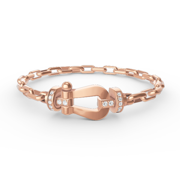 [Star Jewelry]FORCE LARGE HORSESHOE CLASP  METAL BRACELET