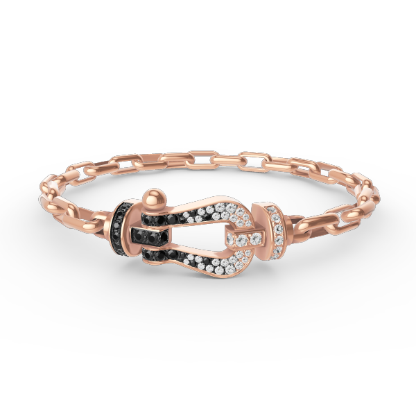 [Star Jewelry]FORCE LARGE HORSESHOE CLASP  METAL BRACELET