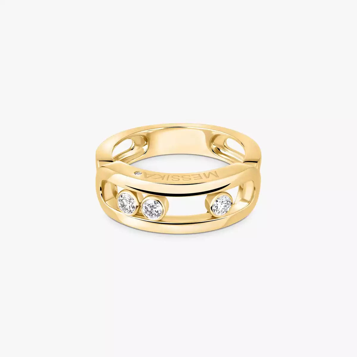 [Stars Jewelry] MoveGold Diamond Ring