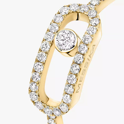 [Stars Jewelry]Move Uno Diamond Ring in Gold