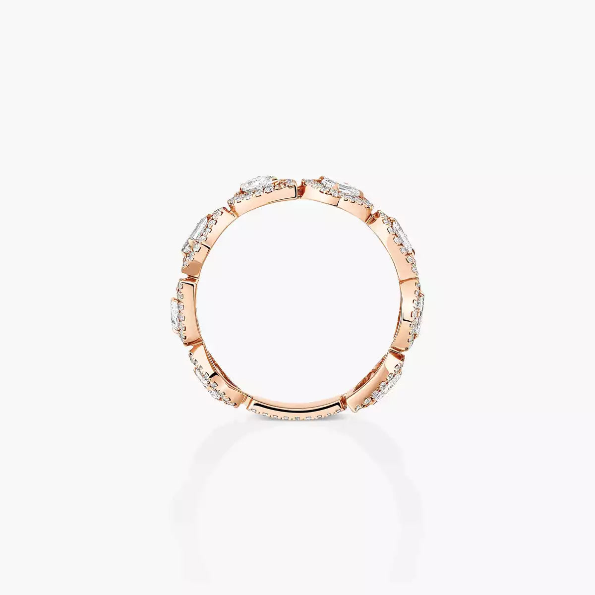[Stars Jewelry]Diamond Wedding Ring My Twin