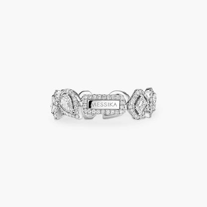 [Stars Jewelry]Diamond Wedding Ring My Twin