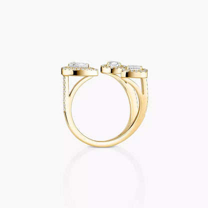 [[Stars Jewelry] Diamond Ring 0,25ct My Twin Trilogy