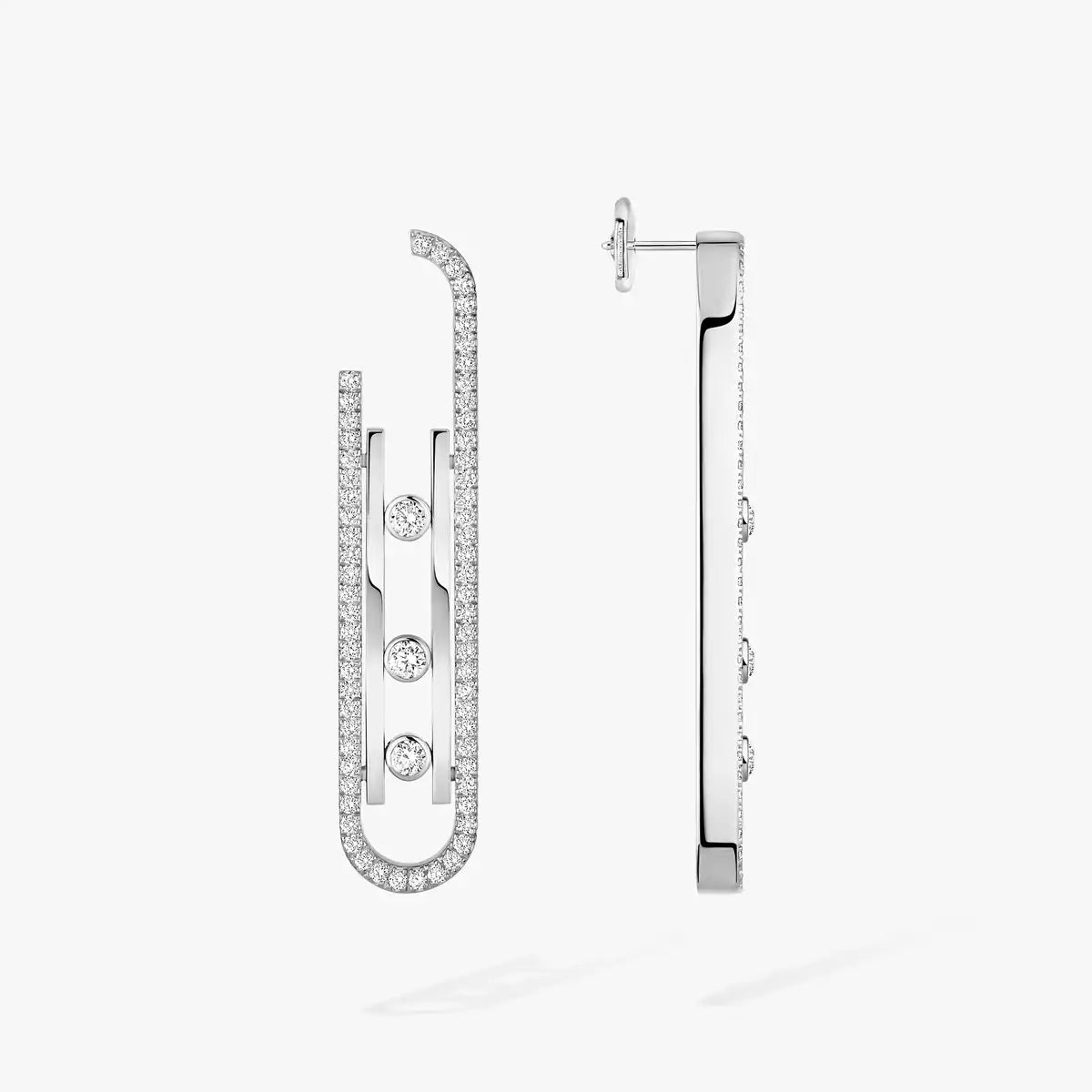 [Stars Jewelry]Diamond Pendant Earrings Move 10Th
