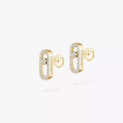 [Stars Jewelry]Move Uno Diamond Earrings