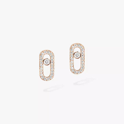 [Stars Jewelry]Move Uno Diamond Earrings