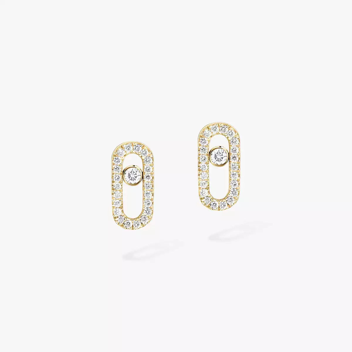 [Stars Jewelry]Move Uno Diamond Earrings