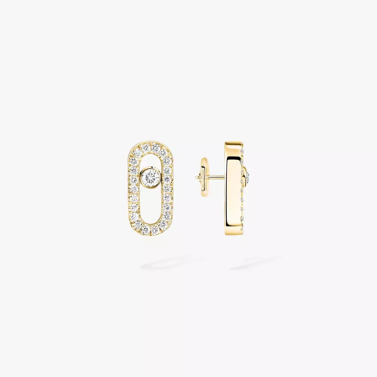 [Stars Jewelry]Move Uno Diamond Earrings
