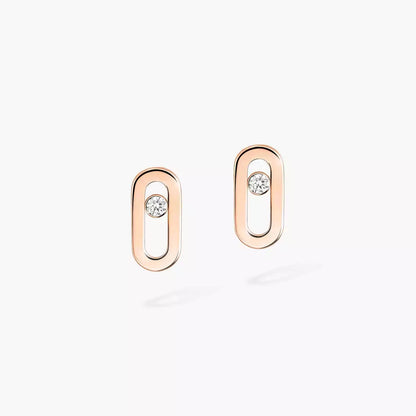 [Stars Jewelry]Move Uno Diamond Stud Earrings