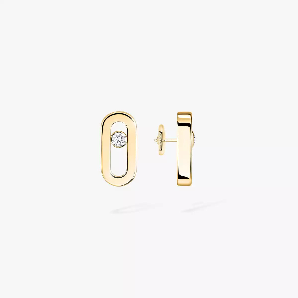 [Stars Jewelry]Move Uno Diamond Stud Earrings