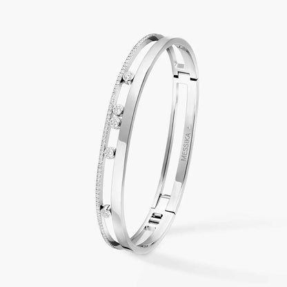 [Stars Jewelry]Move Romane Diamond Bangle Bracelet