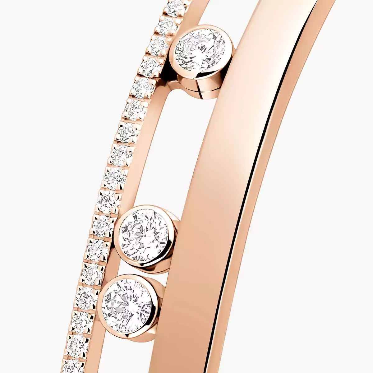 [Stars Jewelry]Move Romane Diamond Bangle Bracelet