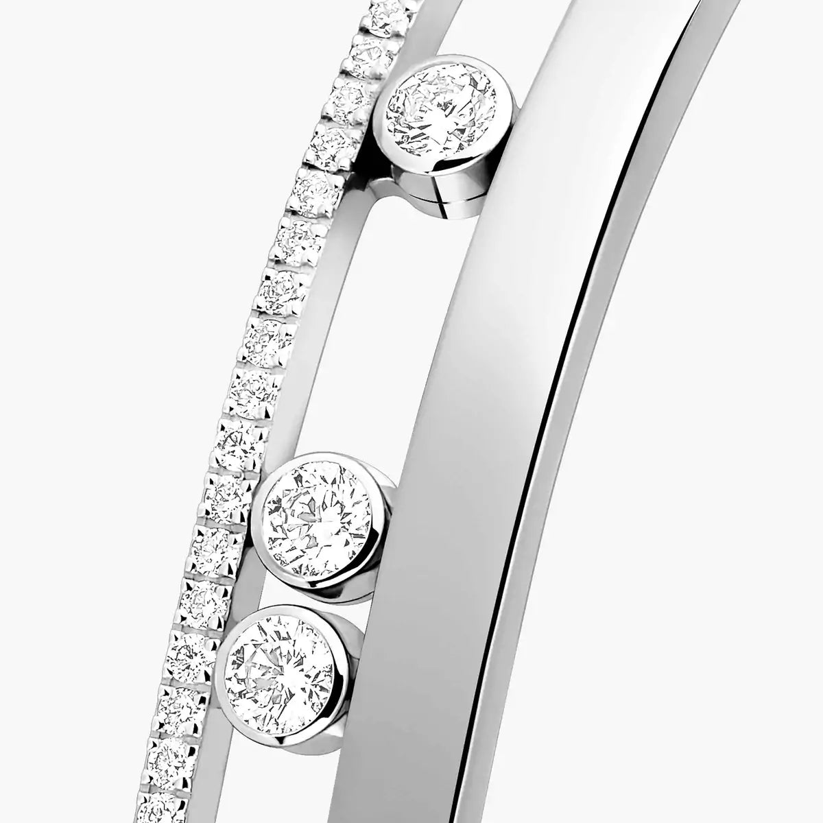 [Stars Jewelry]Move Romane Diamond Bangle Bracelet