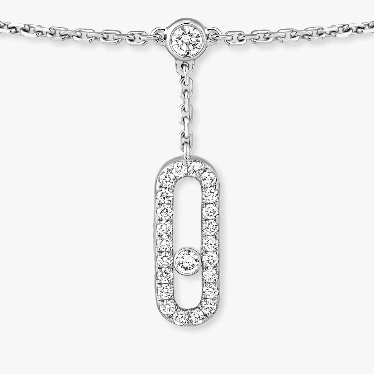 [Stars Jewelry] Move Uno pavé ankle bracelet