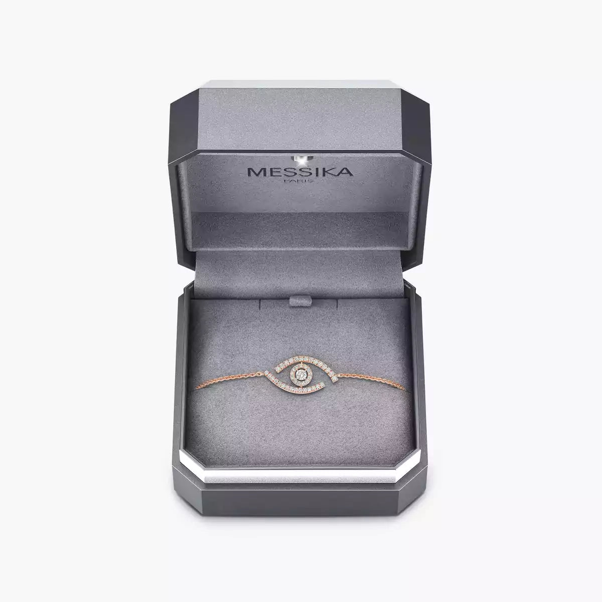 [Stars Jewelry]Lucky Eye Pave-Set Diamond Bracelet