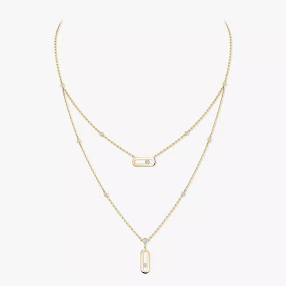 [Stars Jewelry] Move Uno Diamond Necklace