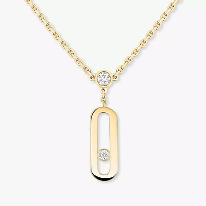 [Stars Jewelry] Move Uno Diamond Necklace