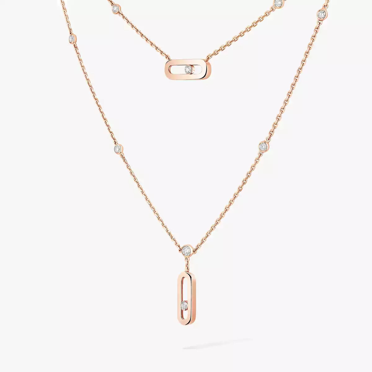 [Stars Jewelry] Move Uno Diamond Necklace
