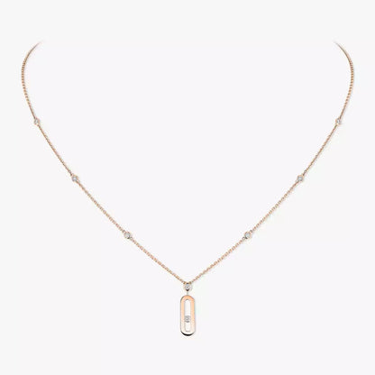 [Stars Jewelry] Move Uno Gold Diamond Long Necklace