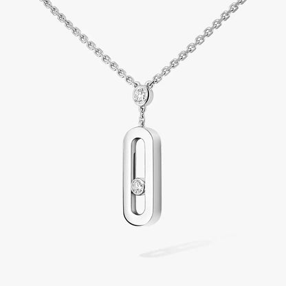[Stars Jewelry] Move Uno Gold Diamond Long Necklace