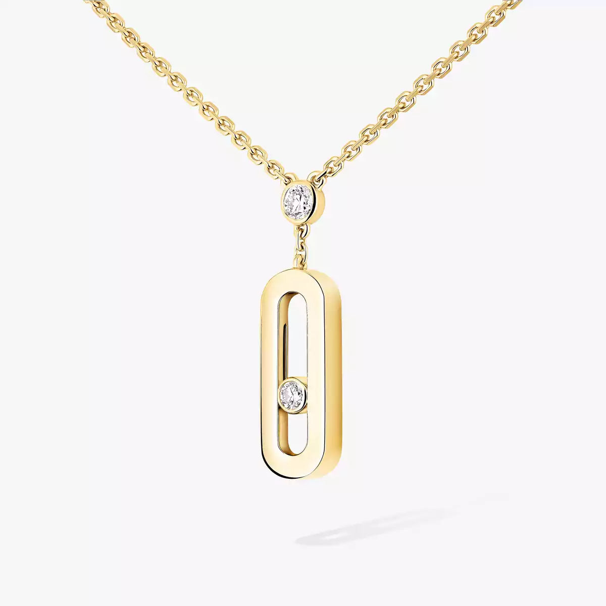 [Stars Jewelry] Move Uno Gold Diamond Long Necklace
