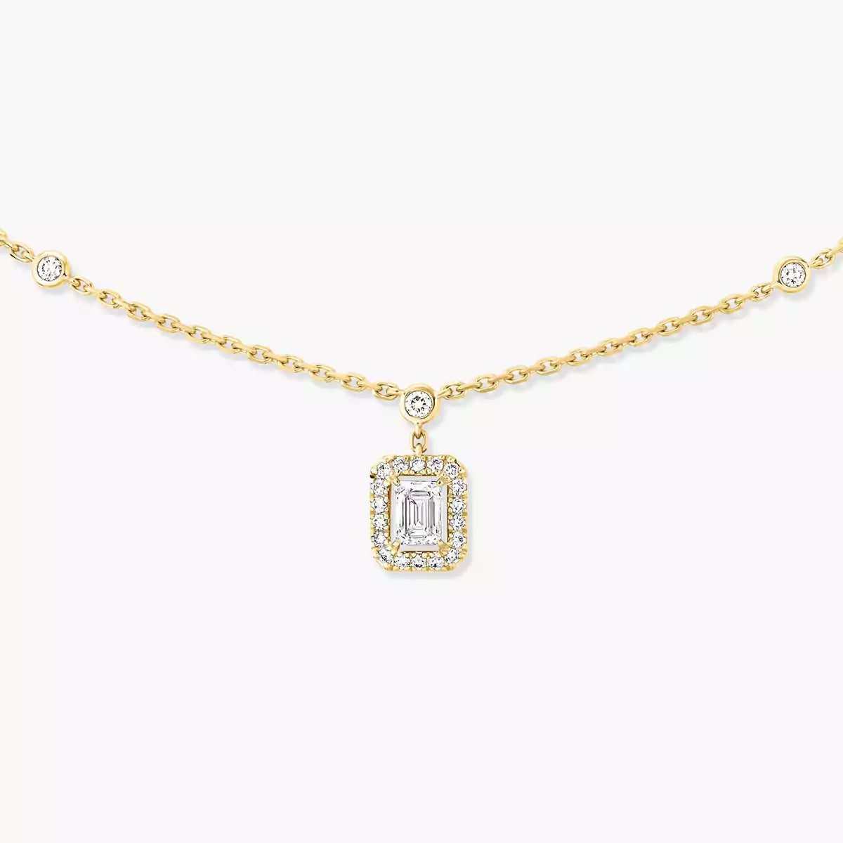 [Stars Jewelry]My Twin Diamond Necklace in Silver
