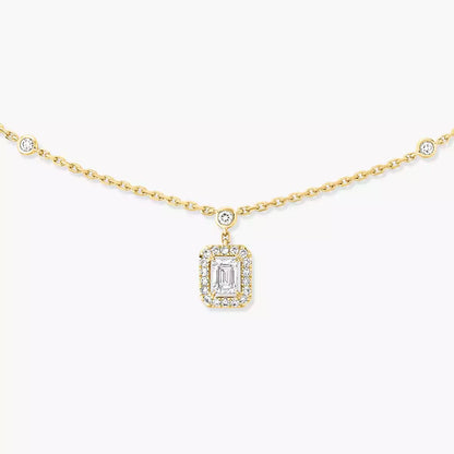 [Stars Jewelry]My Twin Diamond Necklace in Silver