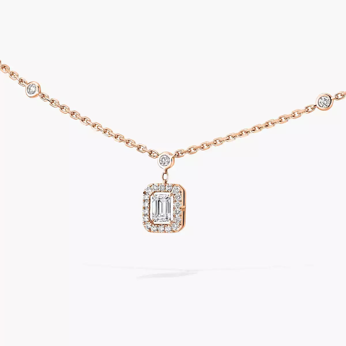 [Stars Jewelry]My Twin Diamond Necklace in Silver