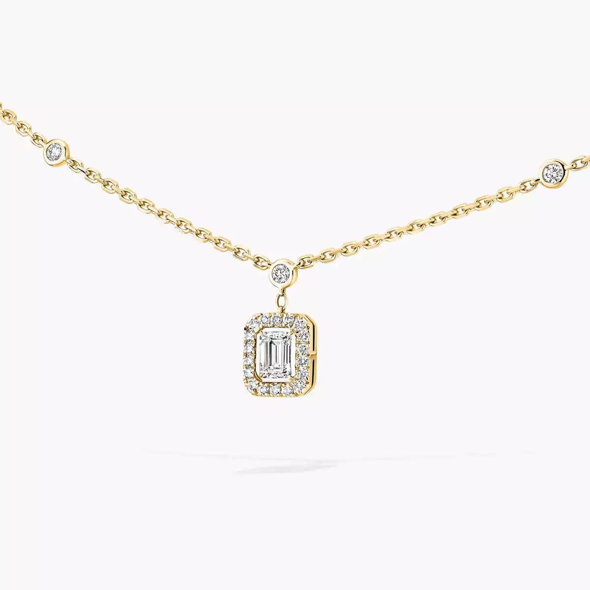 [Stars Jewelry]My Twin Diamond Necklace in Silver