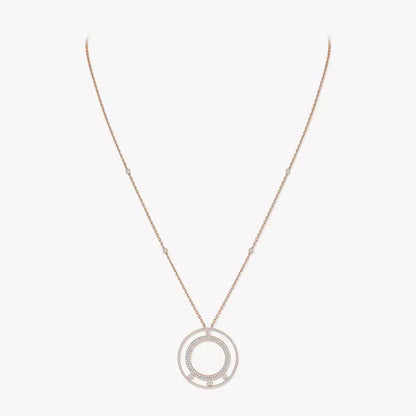 [Stars Jewelry]Move Romane Long Pave_-Set Diamond Necklace