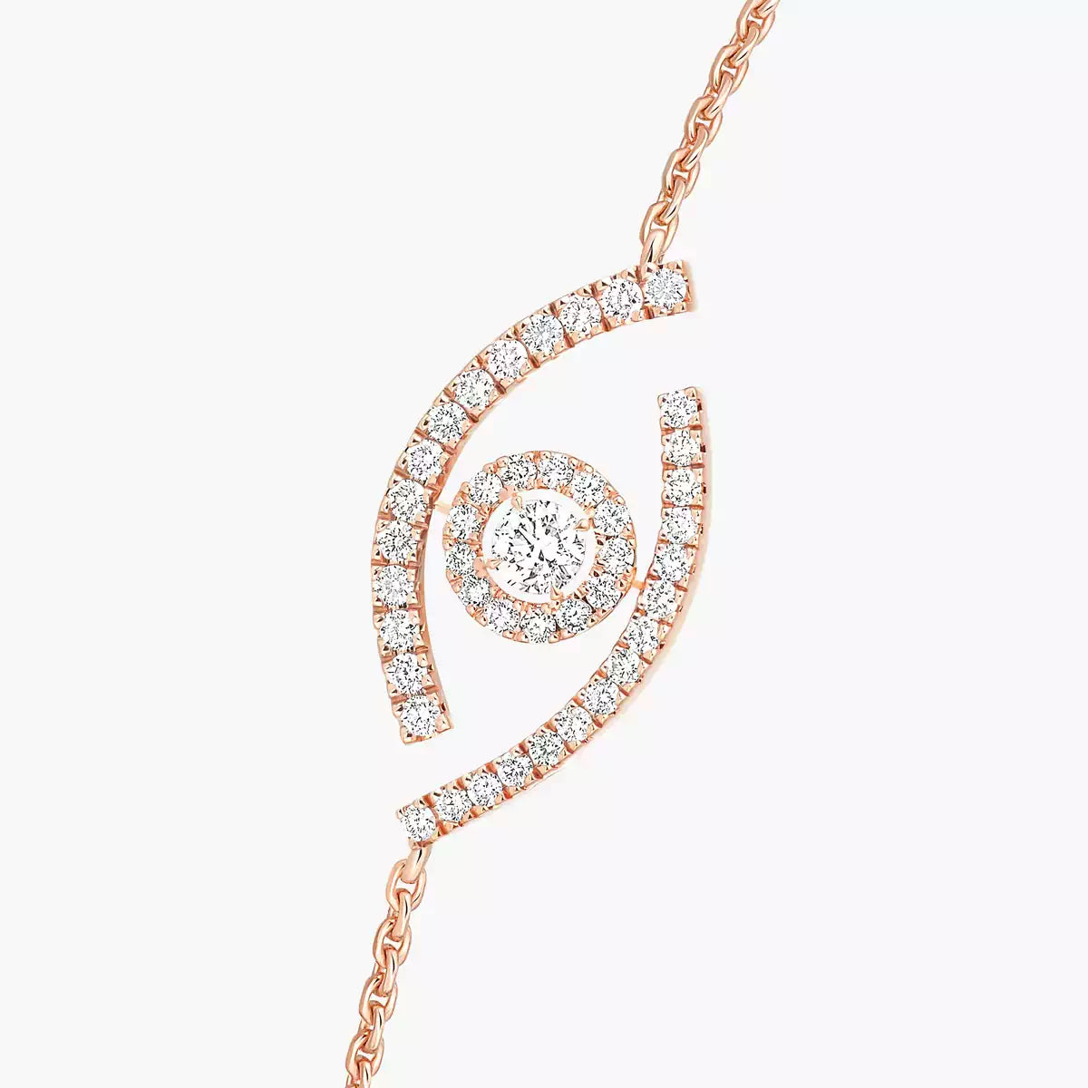 [Stars Jewelry]Lucky Eye Pave-Set Diamond Bracelet