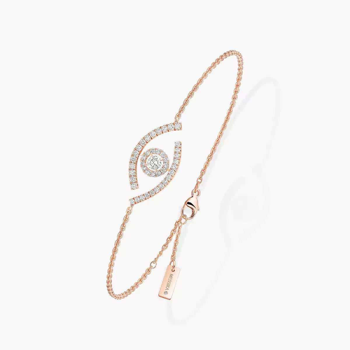[Stars Jewelry]Lucky Eye Pave-Set Diamond Bracelet
