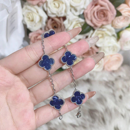 [Star Jewelry]CLOVER 5 MOTIF PIETERSITE BRACELET COLLECTION