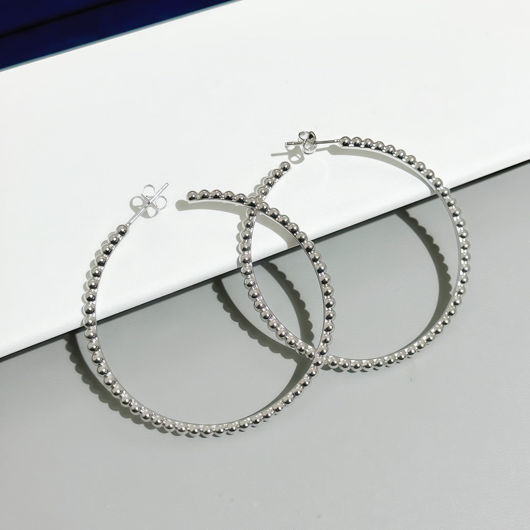 [✨Start💎] SMOOTH BEAD STUD EARRINGS