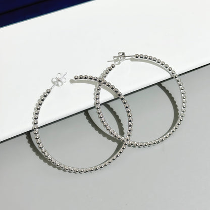 [✨Start💎] SMOOTH BEAD STUD EARRINGS