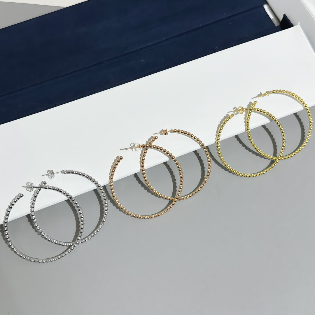 [✨Start💎] SMOOTH BEAD STUD EARRINGS