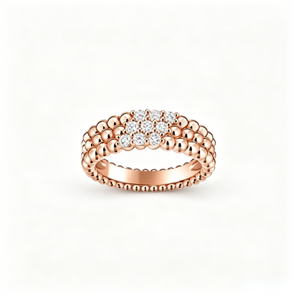 [✨Start💎] THREE-ROW DIAMOND RING