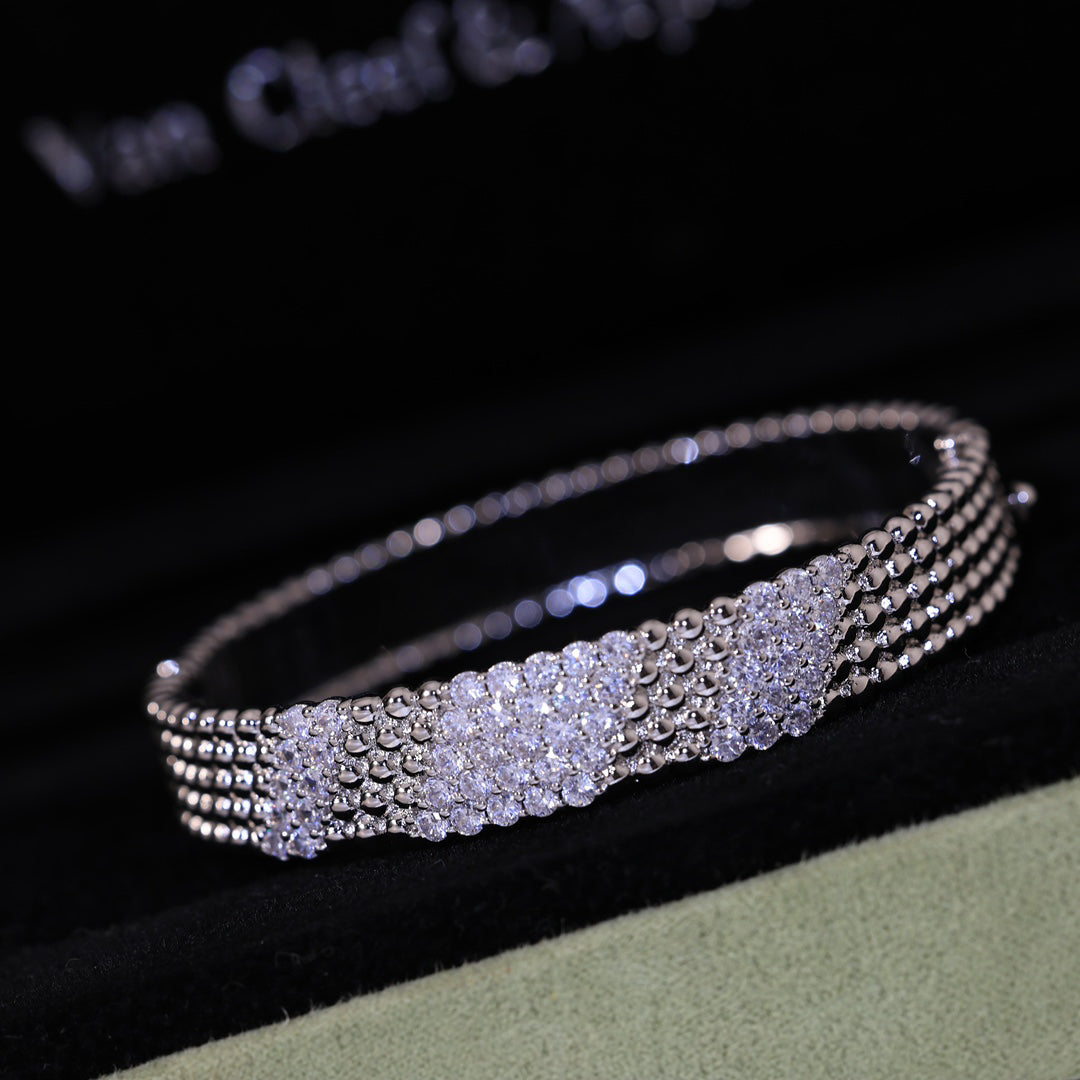 [✨Start💎]  FIVE-ROW DIAMOND BRACELET