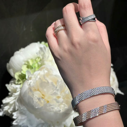 [✨Start💎]  FIVE-ROW DIAMOND BRACELET