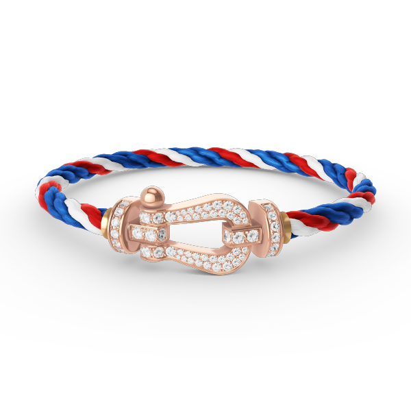 [Star Jewelry]FORCE LARGE HORSESHOE FULL DIAMOND BRACELET ROSE GOLD
