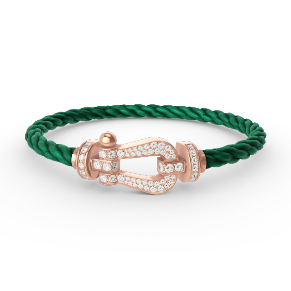 [Star Jewelry]FORCE LARGE HORSESHOE FULL DIAMOND BRACELET ROSE GOLD