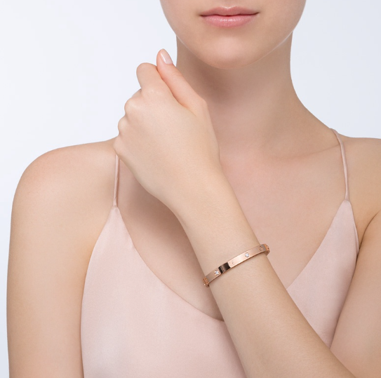 [Star Jewelry]LOVE BRACELET 6.1MM 4 DIAMONDS