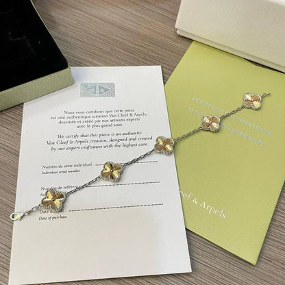 [Star Jewelry] CLOVER 5 MOTIF LASER BRACELET COLLECTION