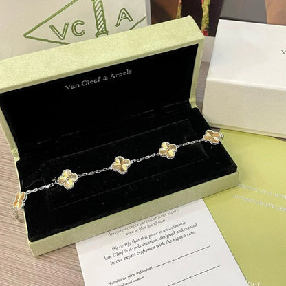[Star Jewelry] CLOVER 5 MOTIF LASER BRACELET COLLECTION