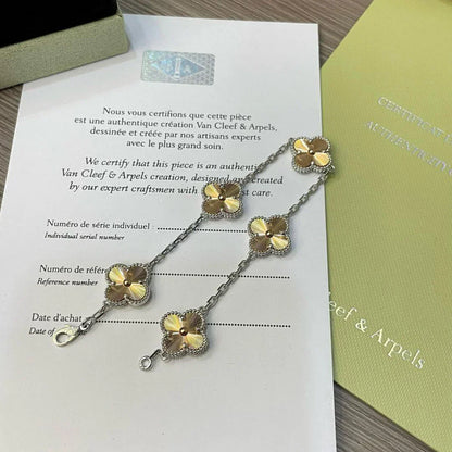 [Star Jewelry] CLOVER 5 MOTIF LASER BRACELET COLLECTION