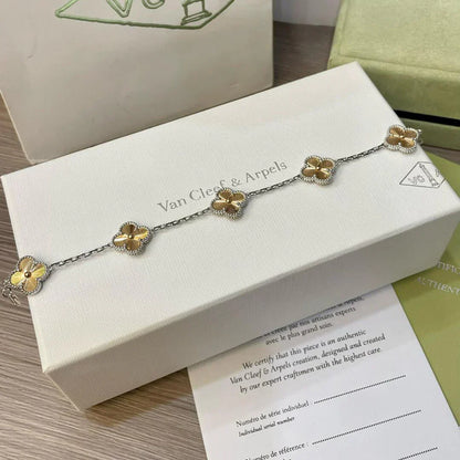 [Star Jewelry] CLOVER 5 MOTIF LASER BRACELET COLLECTION