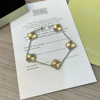 [Star Jewelry] CLOVER 5 MOTIF LASER BRACELET COLLECTION
