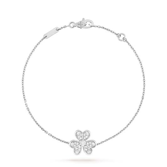 [Star Jewelry]FRIVOLE SILVER FLOWER DIAMOND BRACELET